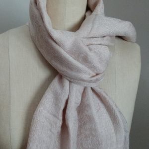 #3 SILK Blend DESIGNER PALE Dusty PinK Pashima Subtle & Sophisticated NWOT